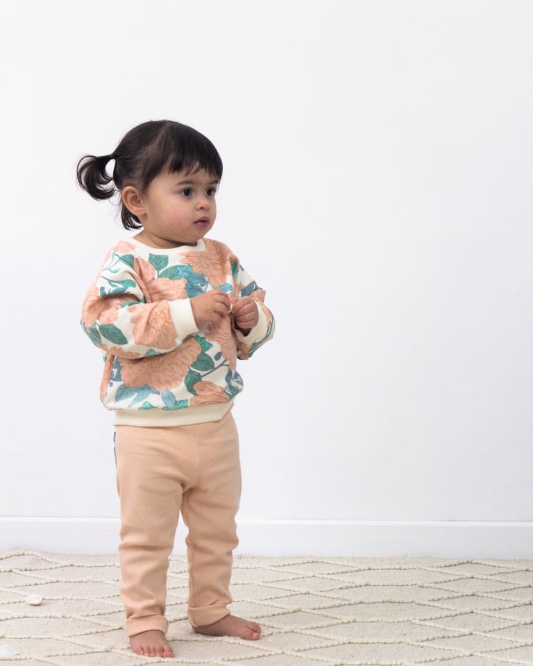 SWEAT CAMILLE fleurs Image 3