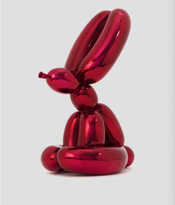 Jeff Koons - Balloon Rabbit (Red)