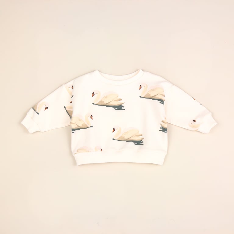 SWEAT CAMILLE cygnes Image 3