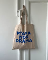 Image 2 of M'AMA NON DRAMA TOTE BAG NATURAL