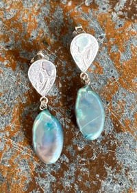 Freshwater pearl earrings 