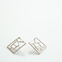 Image 2 of Boucles d'oreille -pino- argent 925