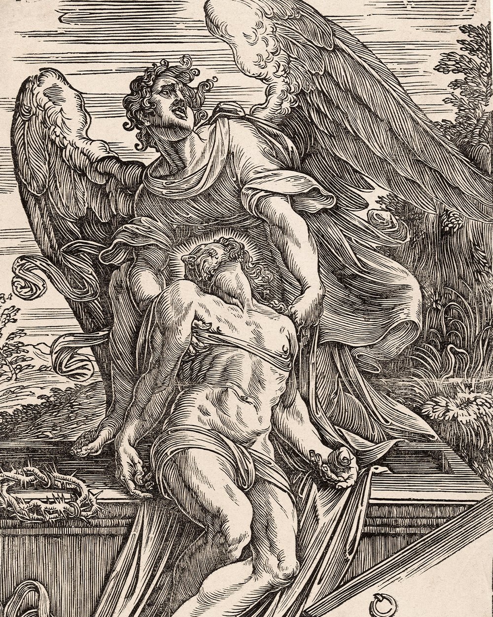 ''Angel with the body of Christ'' (1550 - 1582)