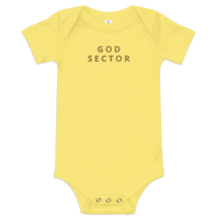 Image 1 of God Sector | Baby Short Sleeve one Piece