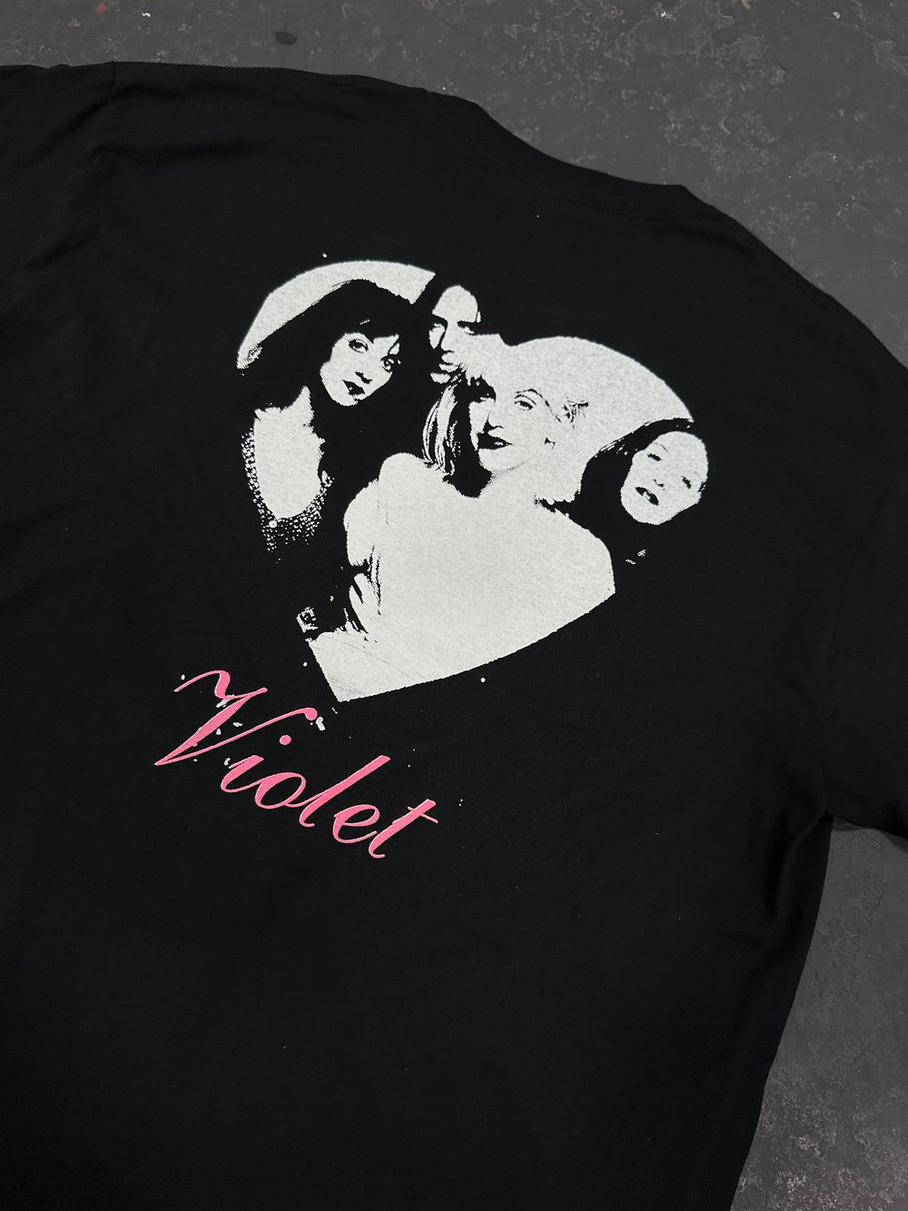 VIOLET TRIBUTE TEE SHIRT