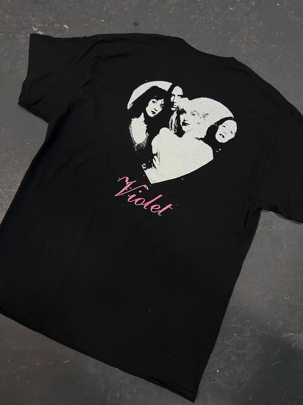VIOLET TRIBUTE TEE SHIRT