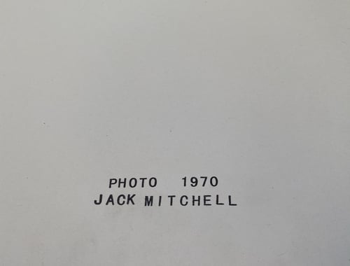 Image of Photo 1970 Jack Mitchell Print : Grey Edition