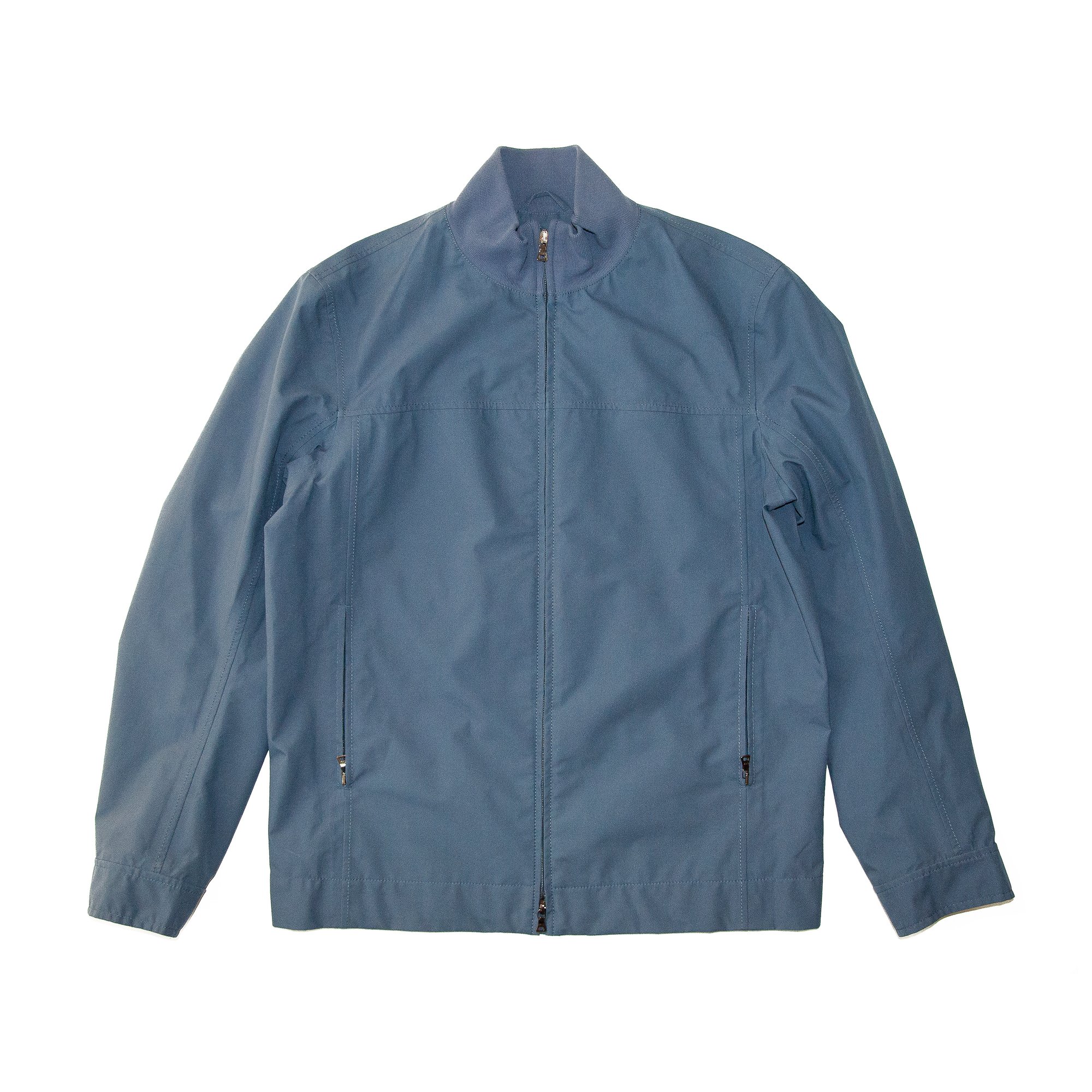 Image of Prada Sport Goretex Blue Harrington Jacket
