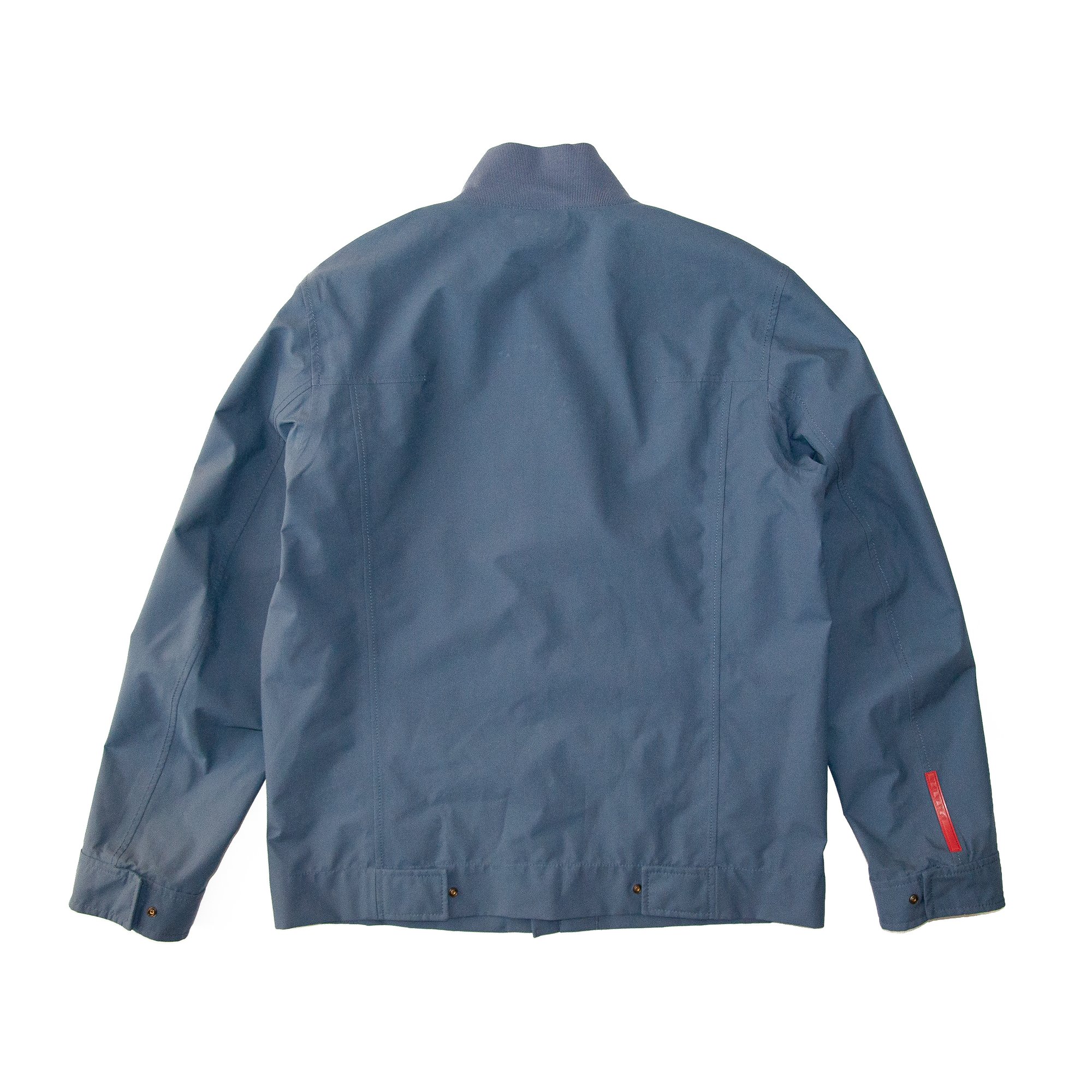 Image of Prada Sport Goretex Blue Harrington Jacket 