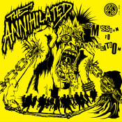 Image of THE ANNIHILATED Submission To Annihilation LP *restock*