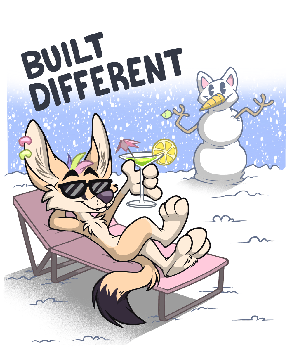 Built Different - Fennec shirt