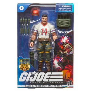 G.I. Joe Classified Series David L. “Bazooka” Katzenbogen 6" Action Figure