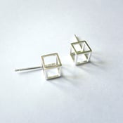 Image of Cube Studs Earrings