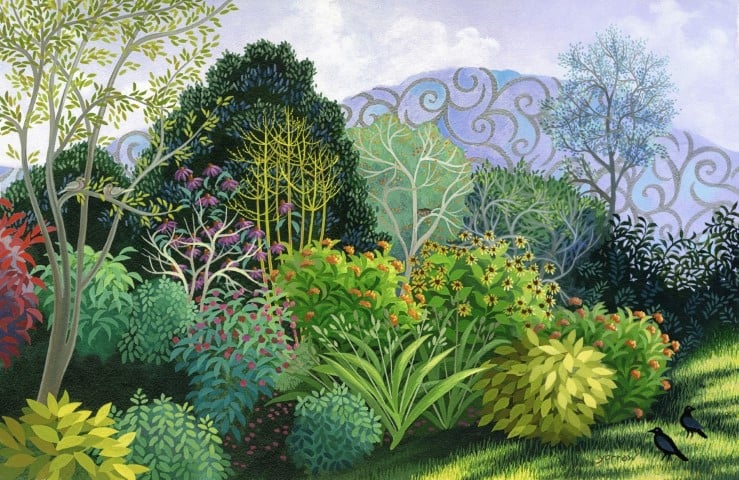 Image of Deluxe 'Garden' Greeting Cards