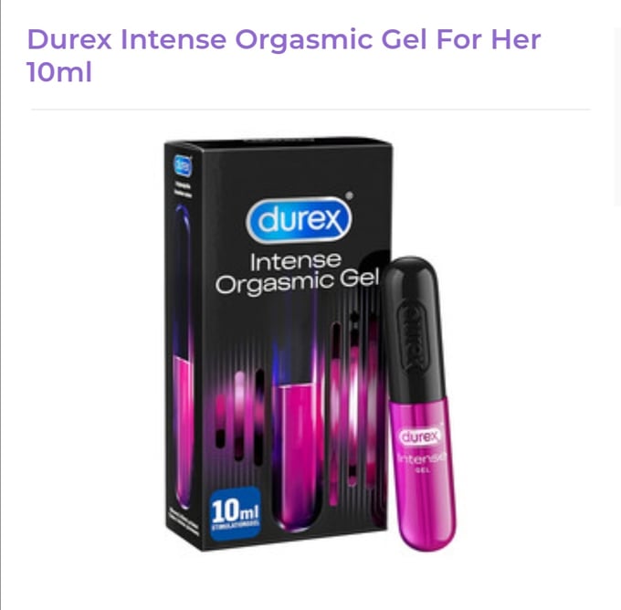 Image of Durex orgasm gel