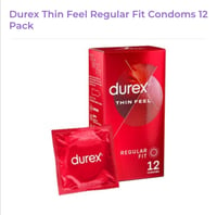 Durex Thin Feel 12pk Condoms