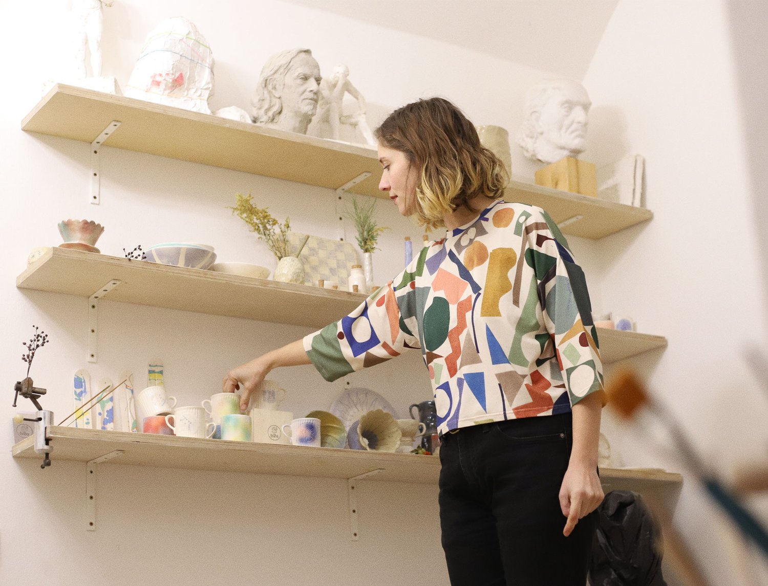 Image of COLOR SHAPES LOOSE TSHIRT