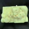Lucky Squirrel Butterscotch “Mr Bunny” soap square 