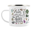 A Little Mug For Bird Watchers (Enamel) - Nature's Delights Collection