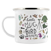 Image 4 of A Little Mug For Bird Watchers (Enamel) - Nature's Delights Collection