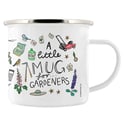 A Little Mug For Gardeners (Enamel) - Nature's Delights Collection