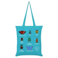 Image 1 of Insects of the UK Tote Bag - Nature's Delights Collection