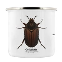 Image 3 of Beetle Trio Enamel Mug - Nature's Delights Collection