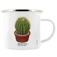 Image 4 of Cacti Trio Enamel Mug - Nature's Delights Collection