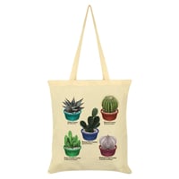Image 1 of A Spike Of Cacti Tote Bag - Nature's Delights Collection