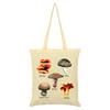 A Sproutness Of Mushrooms Tote Bag - Nature's Delights Collection
