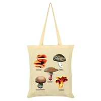 Image 1 of A Sproutness Of Mushrooms Tote Bag - Nature's Delights Collection