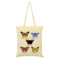 Image 1 of A Flutter Of Butterflies Tote Bag - Nature's Delights Collection