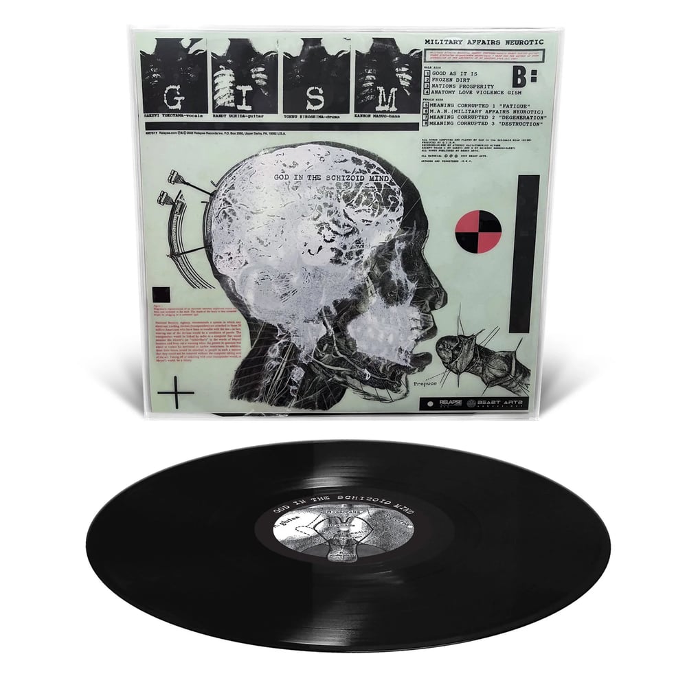 Image of GISM - "Military Affairs Neurotic" Lp