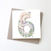 Birthday Card - Six Unicorns