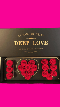Arreglo De Rosas  en Caja 