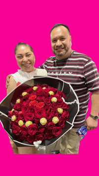 Ramo Buchon Con Chocolates Rojo