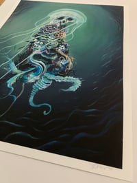 Image 2 of DECOMPOSING INTO DEPTHS 11”x14” print