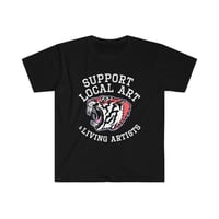 Image 1 of Support Local Art and Living Artists Tiger T-shirt