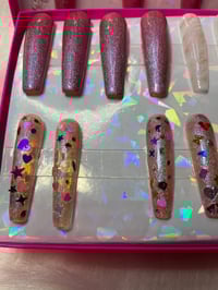 Image 4 of READY TO GO BOX PINK SPARKLE💖 MIX MATCH 3 sets in 1 box 