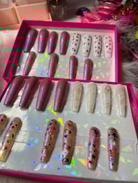Image 5 of READY TO GO BOX PINK SPARKLE💖 MIX MATCH 3 sets in 1 box 