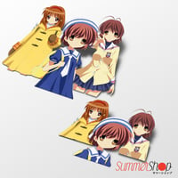 Image 2 of Clannad - Ayu Tsukimiya, Nagisa Furukawa, Okazaki Ushio Slaps & Diecut