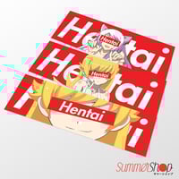 Bakemonogatari - Shinobu x Black Hanekawa Hentai Slaps