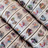 Image 3 of Pride Cats Washi Tape
