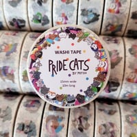 Image 2 of Pride Cats Washi Tape