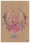"Rose 4" Print (DP562)