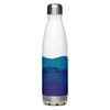 Stainless Steel Wave Water Bottle