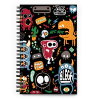 Image 1 of MONSTER DOODLE NOTEBOOK