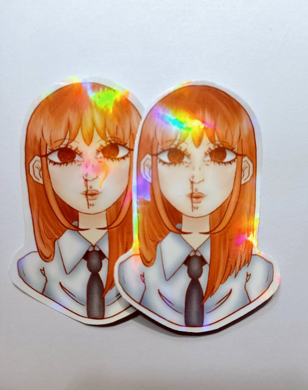 Image of Holographic Makima Stickers