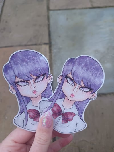 Image of Komi Cant Communicate Stickers