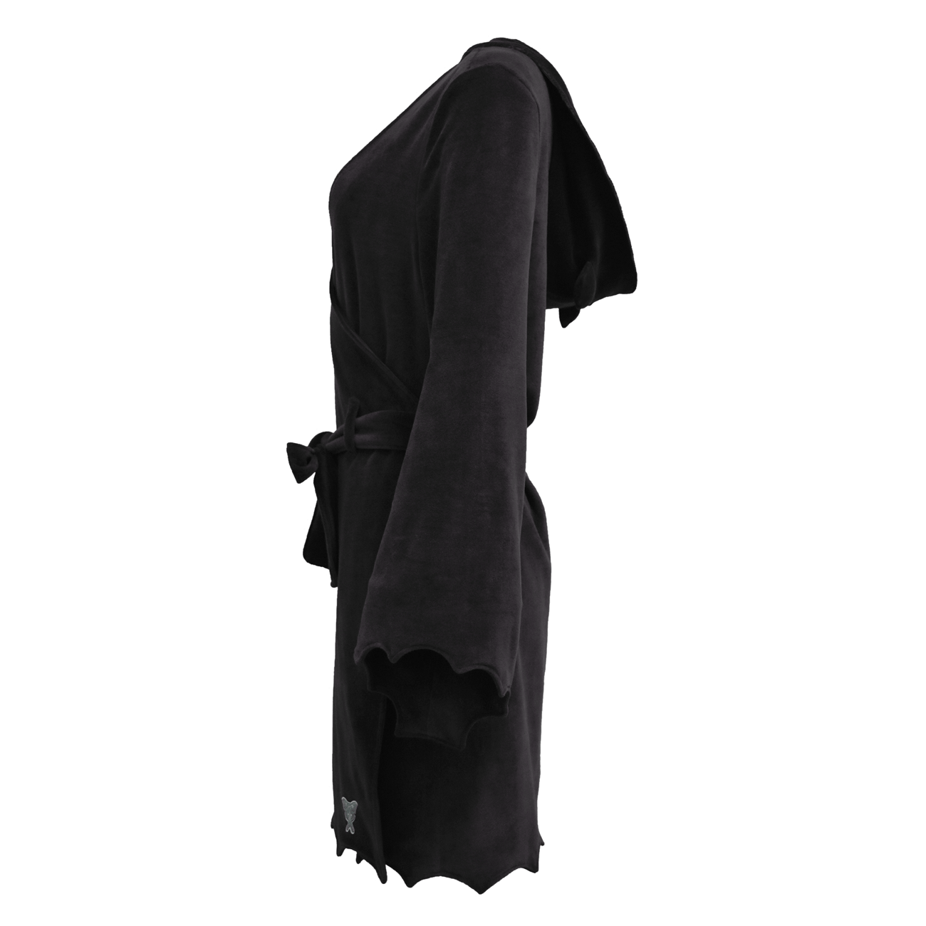 Bat Bath Robe - Moonless Night | L.o.M.O. Loungewear